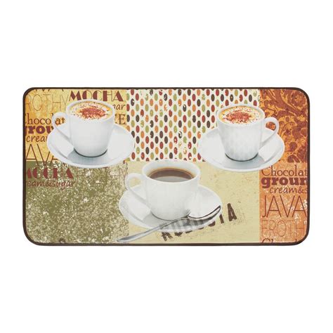 The finishing touch your space is craving. Chef Gear Coffee Patch Anti-Fatigue 20 in. x 36 in. Faux ...