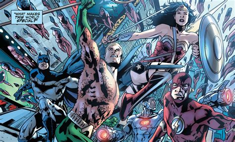 Comic Review Justice League Rebirth 1 Nerdspan
