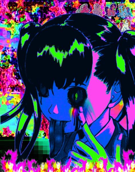 Aesthetic Trippy Anime Wallpaper Animedrawing Anime Drawing