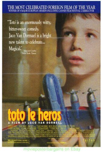 Toto The Hero Aka Toto Le Heros Movie Poster Original X Folded