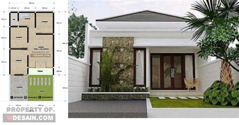 Desain rumah minimalis type 31 m2, 1 lantai. Desain Rumah 6x12 3 Kamar 1 Lantai - DESAIN RUMAH MINIMALIS