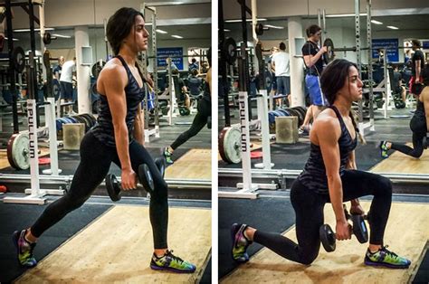 Learn from an expert so that your form is accessed and your risk of injury is lowered. Glute Lunge Exercise Guide - TrainEatGain.com
