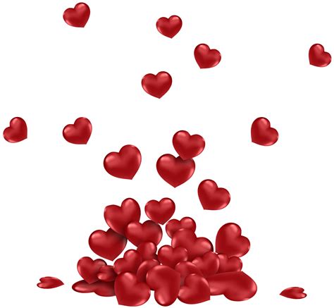 Falling hearts png, Falling hearts png Transparent FREE ...