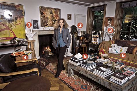 Nicole Farhi 73 In The Sitting Room Of Her North London Home Daily