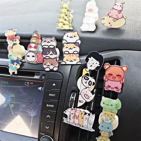 It conveniently attaches to your vehicles air vent so you can place it wherever you like! Aliexpress.com : Buy DIY Anime Cartoon Car Perfume Air ...