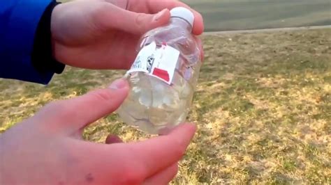 Science Experiment How To Make An Exploding Bottle Youtube