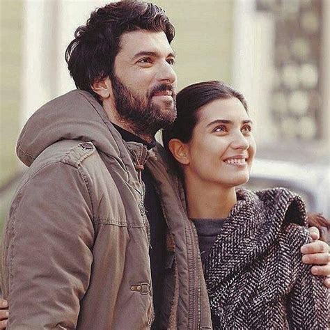 Engin Akyürek As Ömer Demir And Tuba Buyukustun As Elif Denizer In The Turkish Tv Series Kara