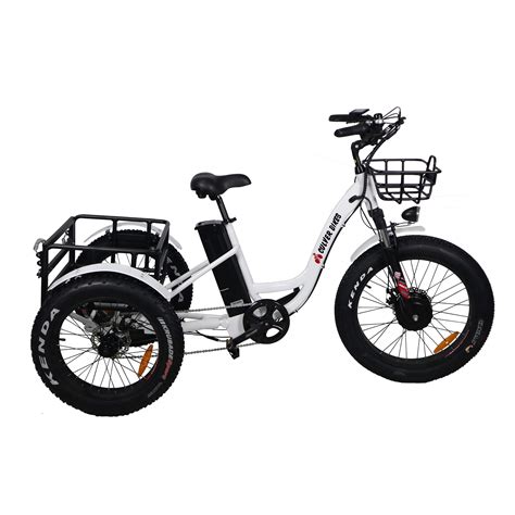 Culver Mobility Burch Bikes Pro Electric Tricycle 24 Inch Fat Tire
