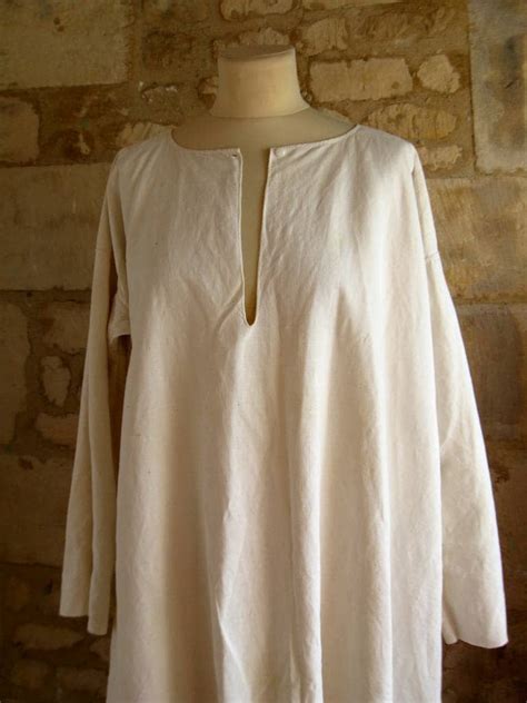 Vintage French Nightgown Handmade Thick Cotton By Loppislover