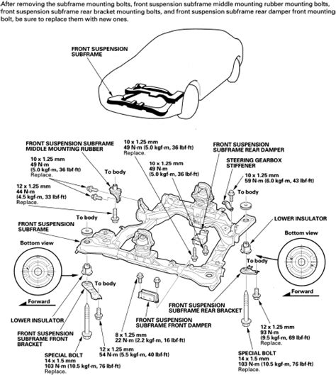 2002 Honda Accord Front Suspension Diagram
