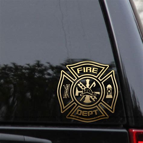 Pin On Firefighter Decal Sticker