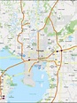 Printable Map Of Tampa Bay Area - Cherye Bette-Ann