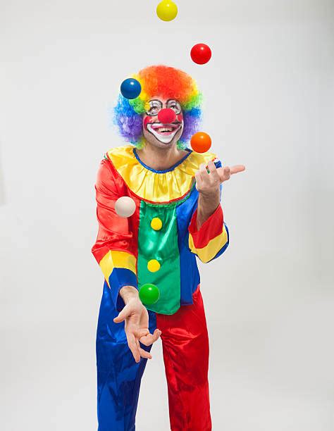 Circus Clown Juggling Balls Backgrounds Stock Photos Pictures