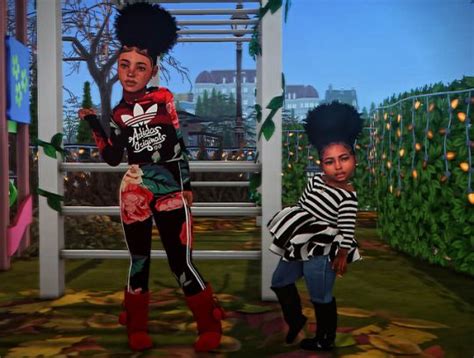 Proud Black Simmer Sims 4 Cc Kids Clothing Black Kids Fashion Sims