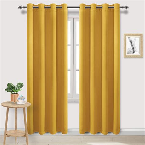 Dwcn Blackout Curtains Room Darkening Thermal Insulated