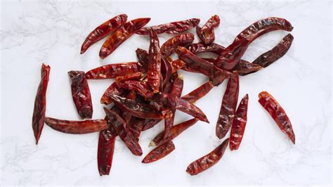 Chilli Peppers Dried Southeast Asian Ingredients Nyonya Cooking