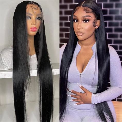 Buy Inch X Lace Front Wigs Human Hair Density Straight HD Lace Front Wigs Human Hair