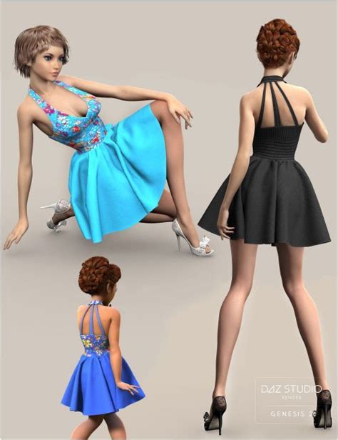 W Skirt For Genesis 2 Females 3d Models For Poser And Daz Studio