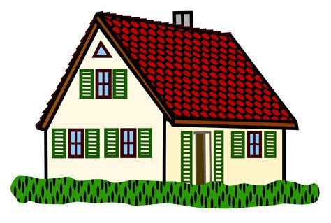 Coloured Houses Clipart Clipground