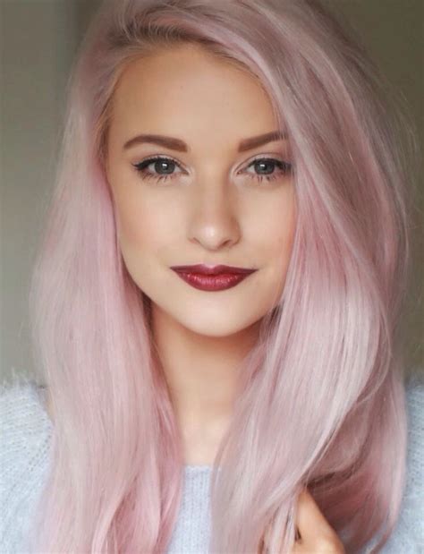 Want My Hair This Color Pastel Pink My Hair Is White