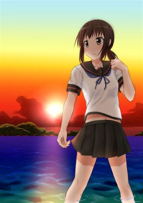 Hình Nền Anime Cô Gái Bộ Sưu Tập Kantai Fubuki Kancolle Tóc đuôi
