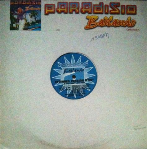 Paradisio Bailando 1996 Vinyl Discogs