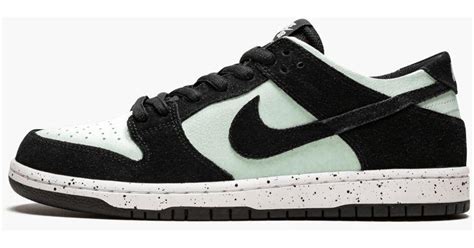 Nike Rubber Sb Zoom Dunk Low Pro Barely Green Shoes In Black For Men