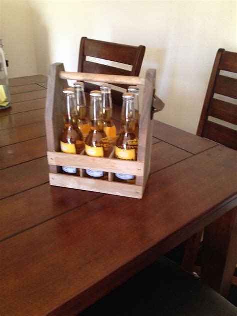 Check spelling or type a new query. Wooden six pack holder with bottle opener on the side. You ...