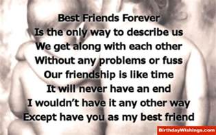Best Friends Forever Poem