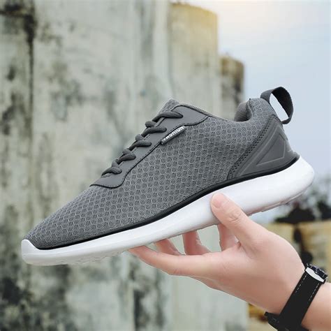 Men Shoes Summer Sport Sneakers Breathable Fashion Mesh Casual Shoes