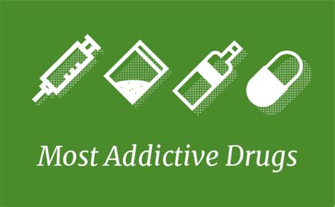 Most Addictive Drugs Infographic Ashley Addiction Treatment