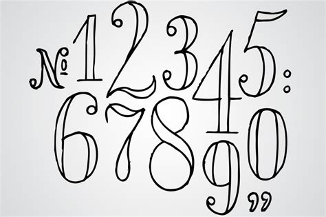 2024 Hand Lettered Numbers Tips Ideas And Examples