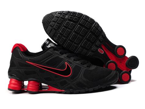 Nike Shox Turbo 12 Mesh Black Red Shoes Newshox87 7500 Kobe And