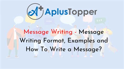 Message Writing Message Writing Format Examples And How To Write A