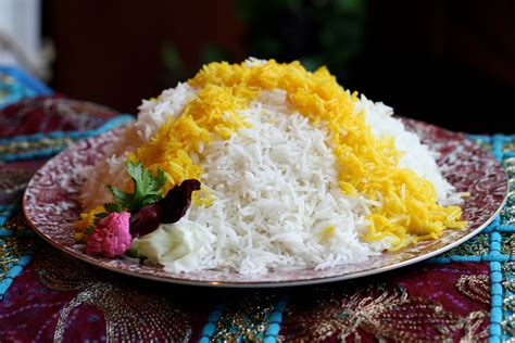 Persian Steamed White Rice Chelo Recipe