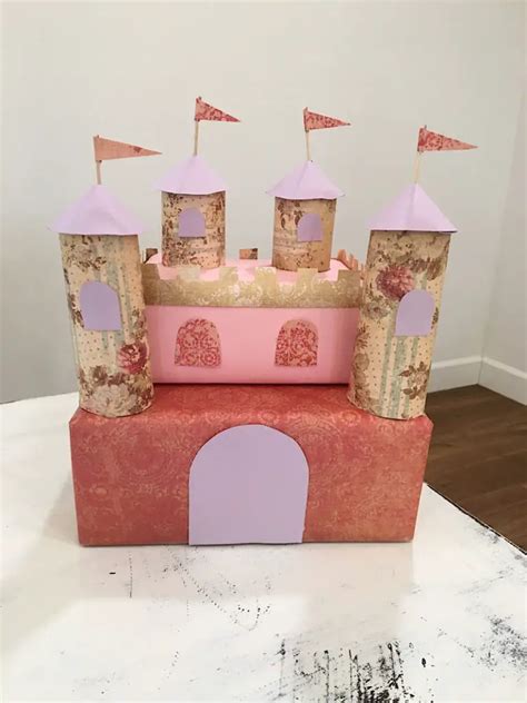 How To Make A Princess Castle Valentine Box