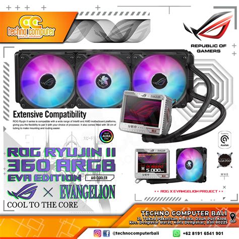 Asus Rog Ryujin Ii 360 Eva Edition With 35inch Lcd Display Cpu