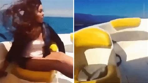 Boat Woman Vanishes Into Thin Air In Bizarre Clip That Has Baffled The