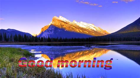 Best Good Morning Wallpapers Download Toptenpackcom Mount Rundle