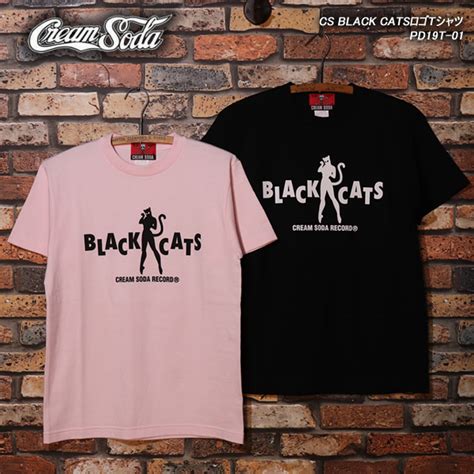 Carbonated water, natural and artificial flavors, aspartame, sodium benzoate (preservative), caramel flavor name: 【楽天市場】CREAM SODAクリームソーダ CS BLACK CATSロゴTシャツ PD19T-01：CREAM ...