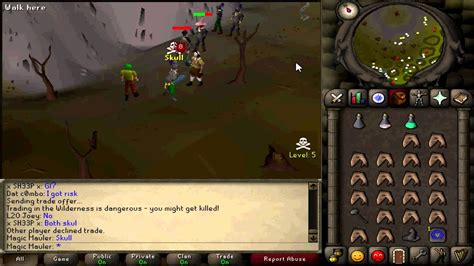 Osrs 50 Attack Pure Pk Video 2 Magic Mauler Youtube