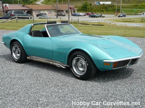 1971 Turquoise Corvette Big Block Stingray 4spd Classic Corvette