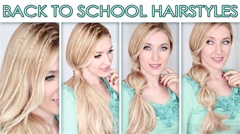 Hairstyles For Long Hair For School Cute Quick Bubble