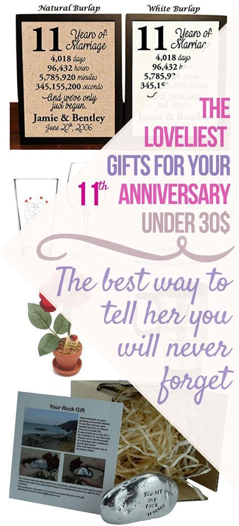 Fashion jewellery is the modern theme for the 11th anniversary gift ideas. 11th Anniversary Gifts Under $30#11th #anniversary #gifts ...
