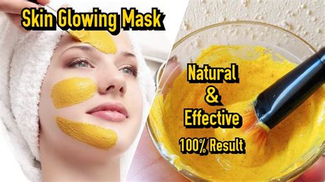Skin Glowing Mask Gram Flour Besan Face Mask Beauty Secrets By