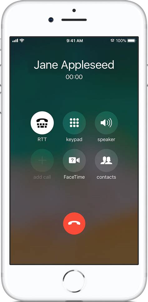 Make And Receive Rtt Calls On Your Iphone Apple Support