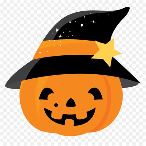 Halloween Cute Pumpkin Clip Art Png Download Cartoon Cute Halloween