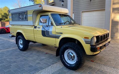 Canary Yellow Survivor 1980 Toyota Pickup 4×4 Barn Finds