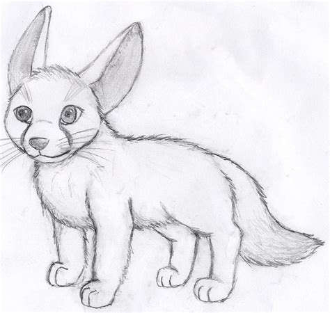 Fennec Fox Sketch By Runningspud On Deviantart