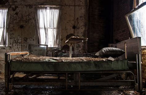 Abandoned Hospital Bed